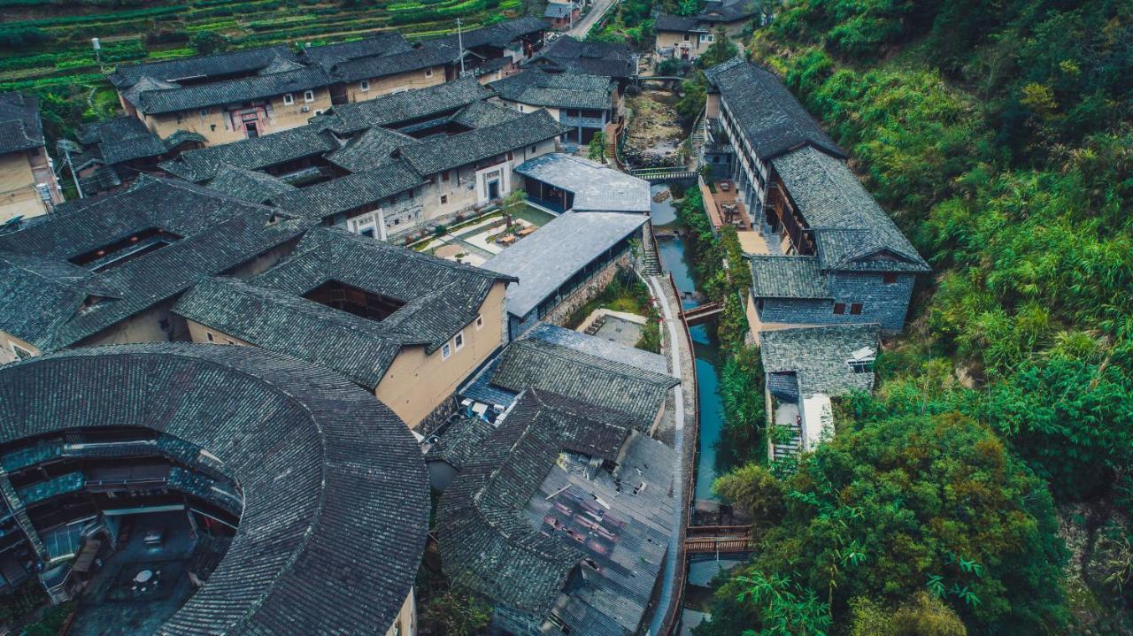 Hotel Tsingpu Tulou Retreat Zhangzhou Esterno foto