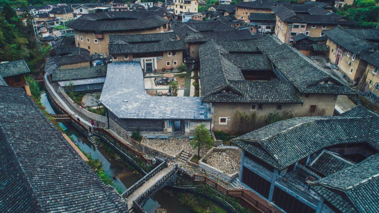 Hotel Tsingpu Tulou Retreat Zhangzhou Esterno foto